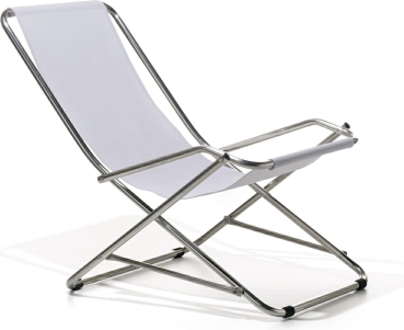 FIAM® Liegestuhl Dondolina Aluminium "Grau"